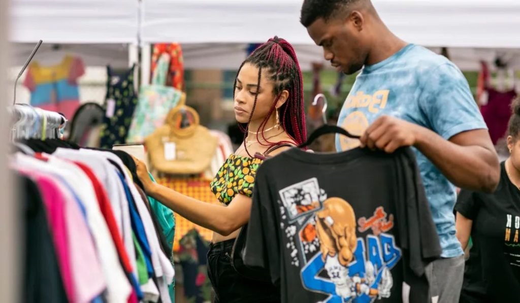 How to resell thrifted clothes online