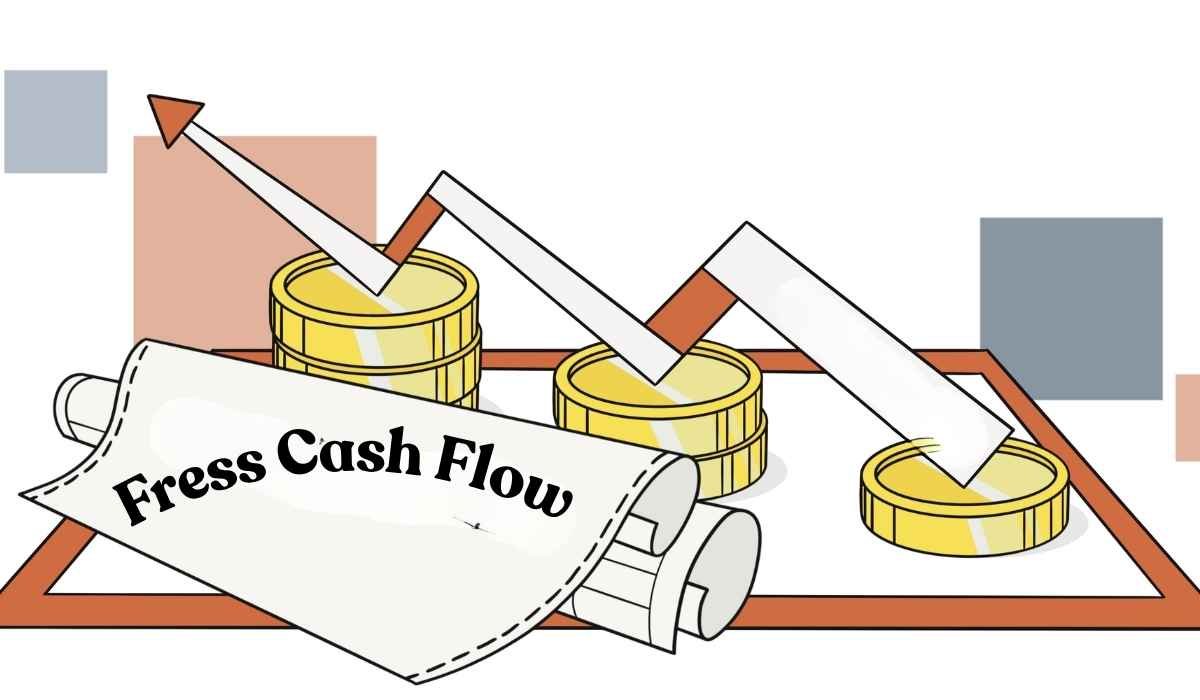 What does negative free cash flow mean