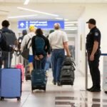 how does customs work with connecting flights