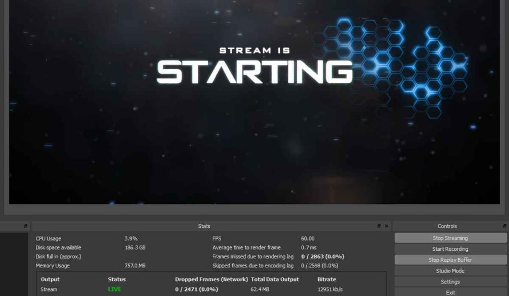 OBS dropped frames network fix