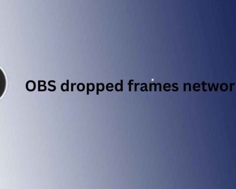 OBS dropped frames network fix