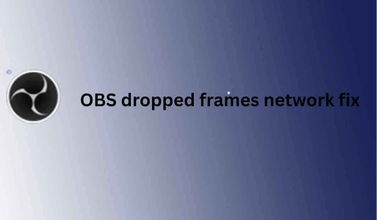 OBS dropped frames network fix