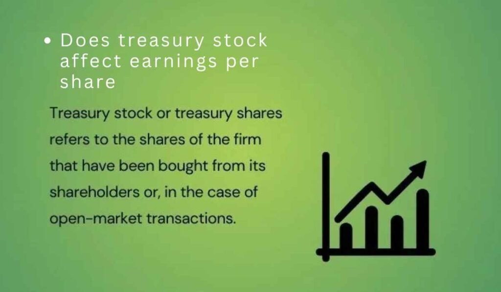 does treasury stock affect earnings per share