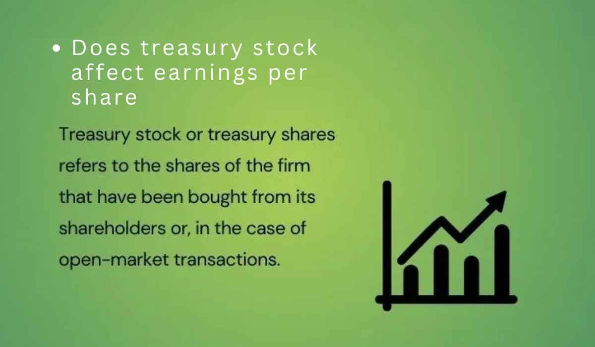 does treasury stock affect earnings per share