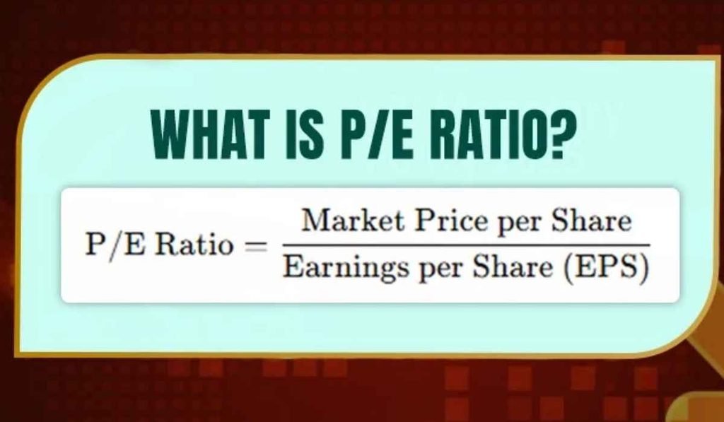 what is p/e ratio in share market with example