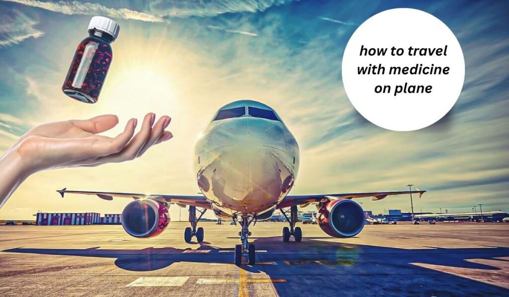 how to travel with medicine on plane